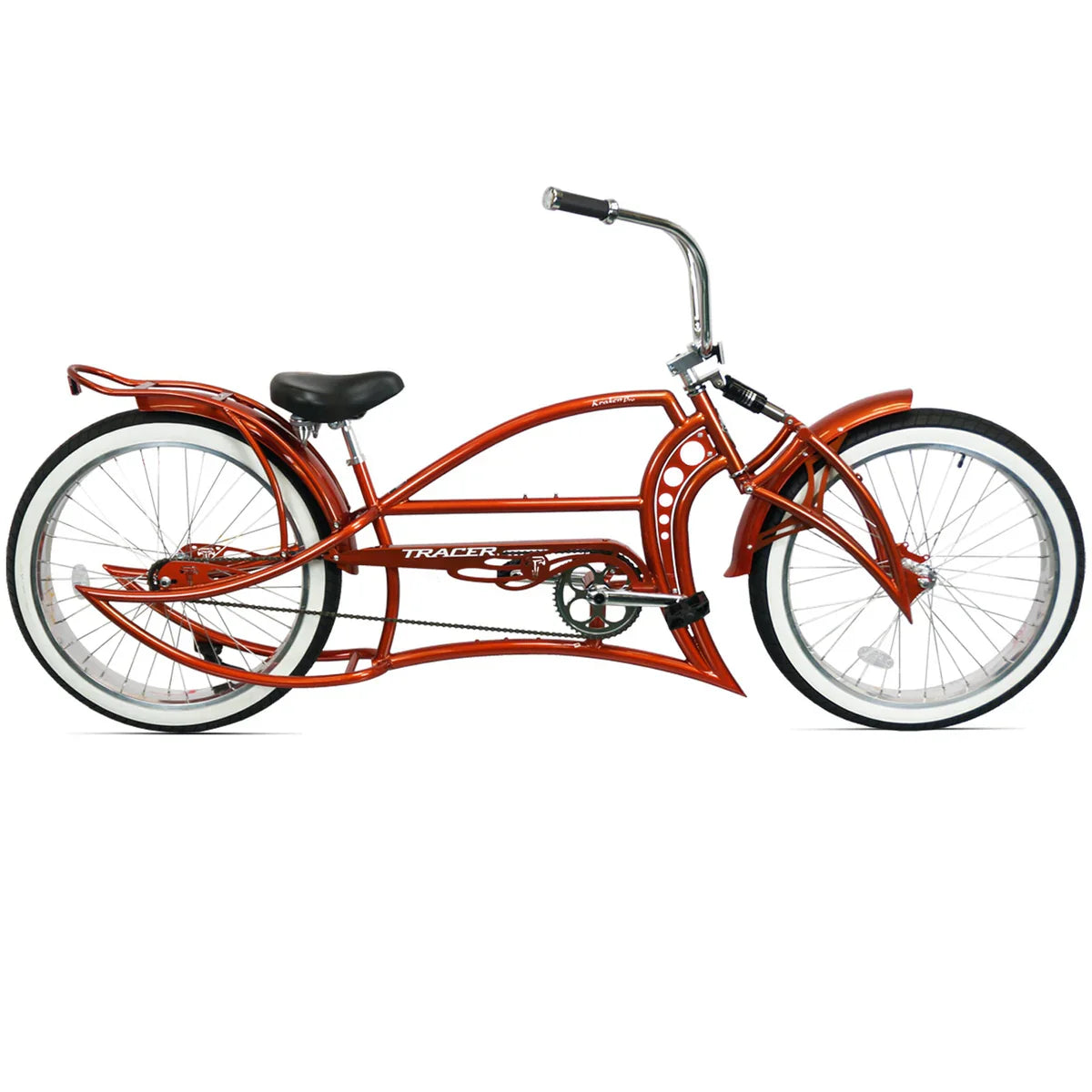 Tracer Kraken Pro 26" Stretch Chopper Bike Single Speed