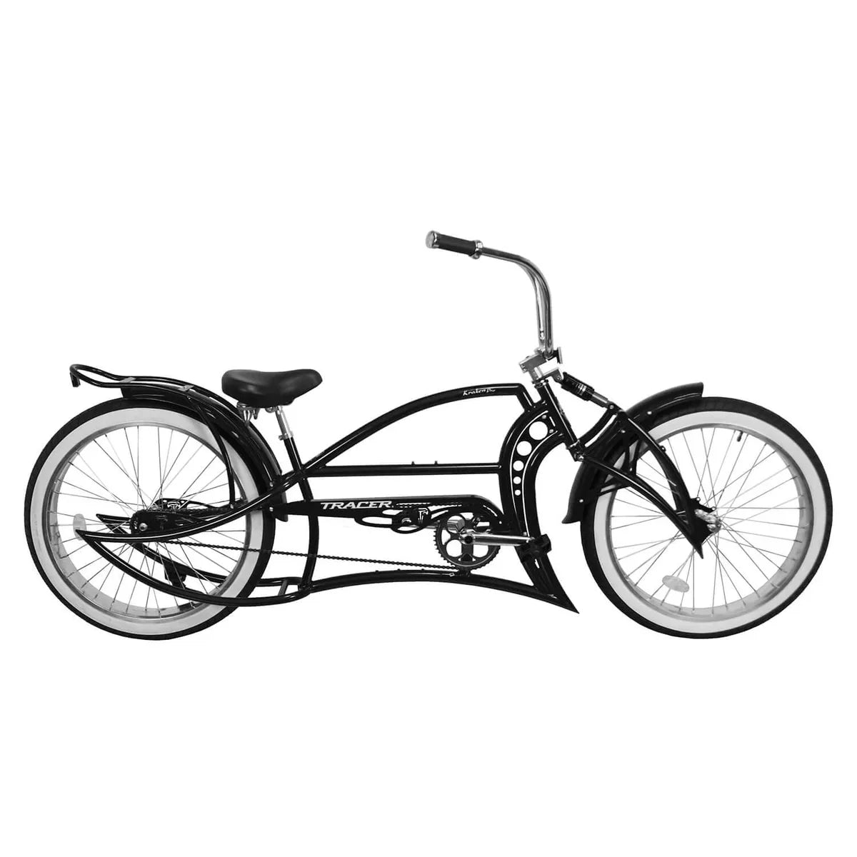 Tracer Kraken Pro 26" Stretch Chopper Bike Single Speed