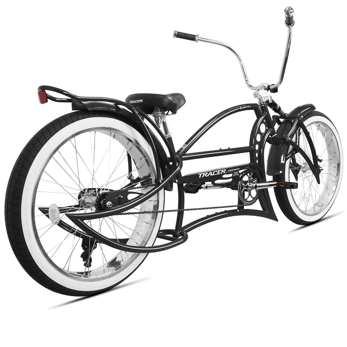 Tracer Kraken Pro 26" Stretch Chopper Bike Single Speed