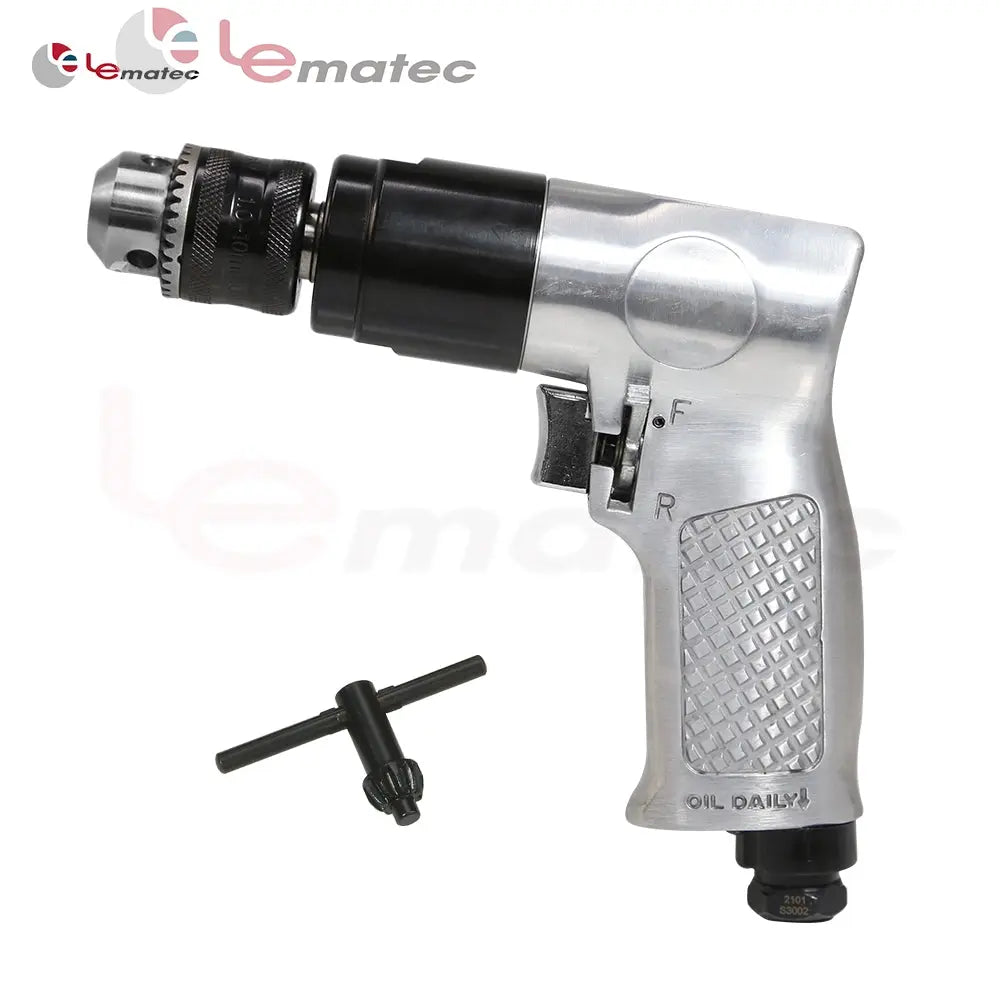 LE-D130 3/8" Reversible Air Drill – Lightweight Power Drilling