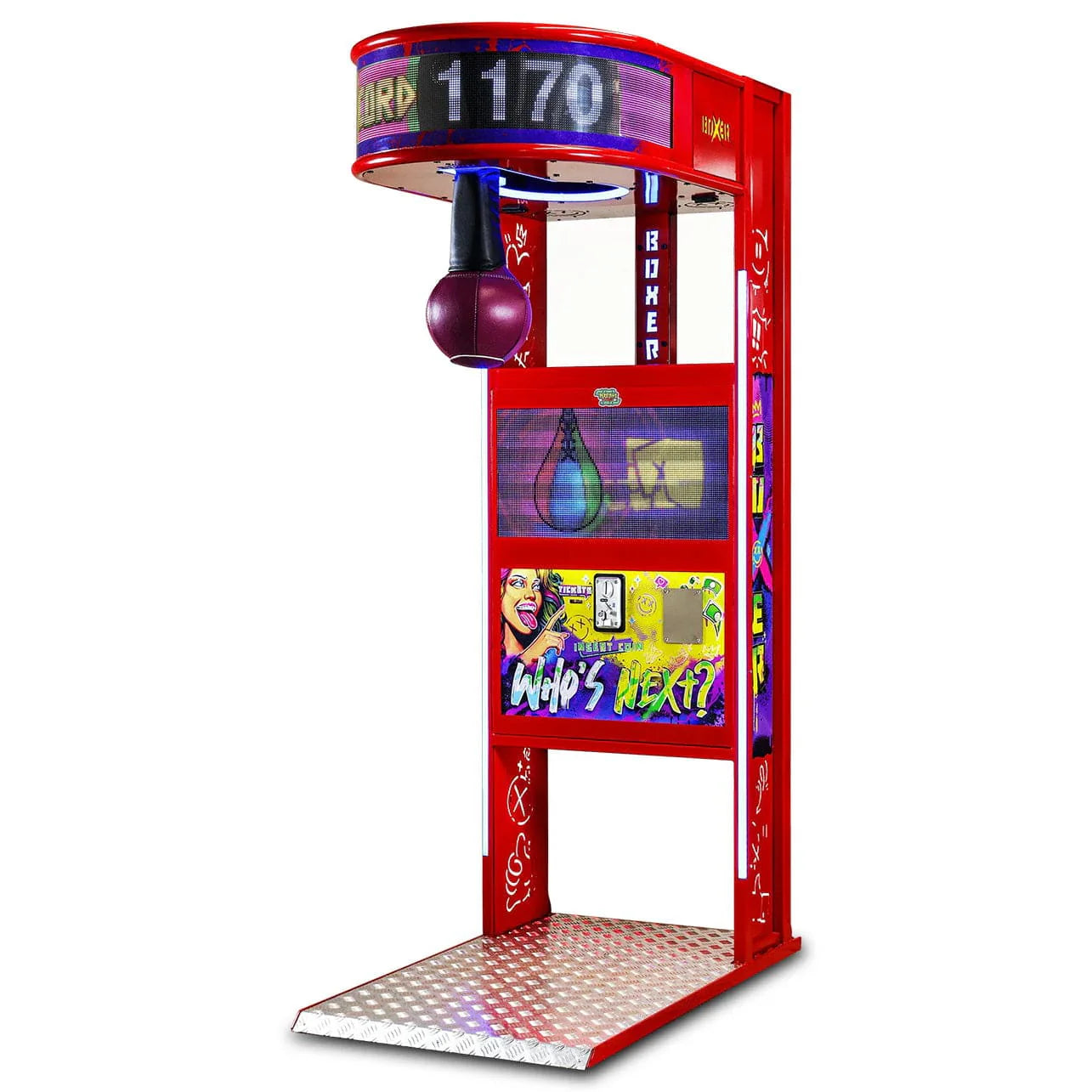 Pipeline Games LED Screen Boxer Machine Game