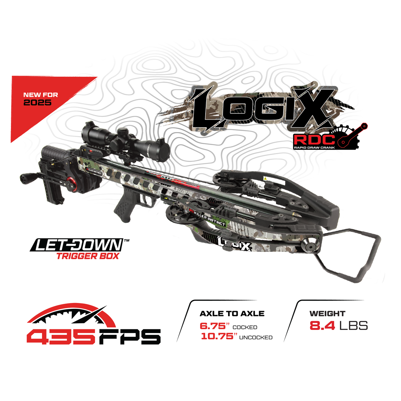 Killer Instinct Logix 435 RDC Crossbow Kit
