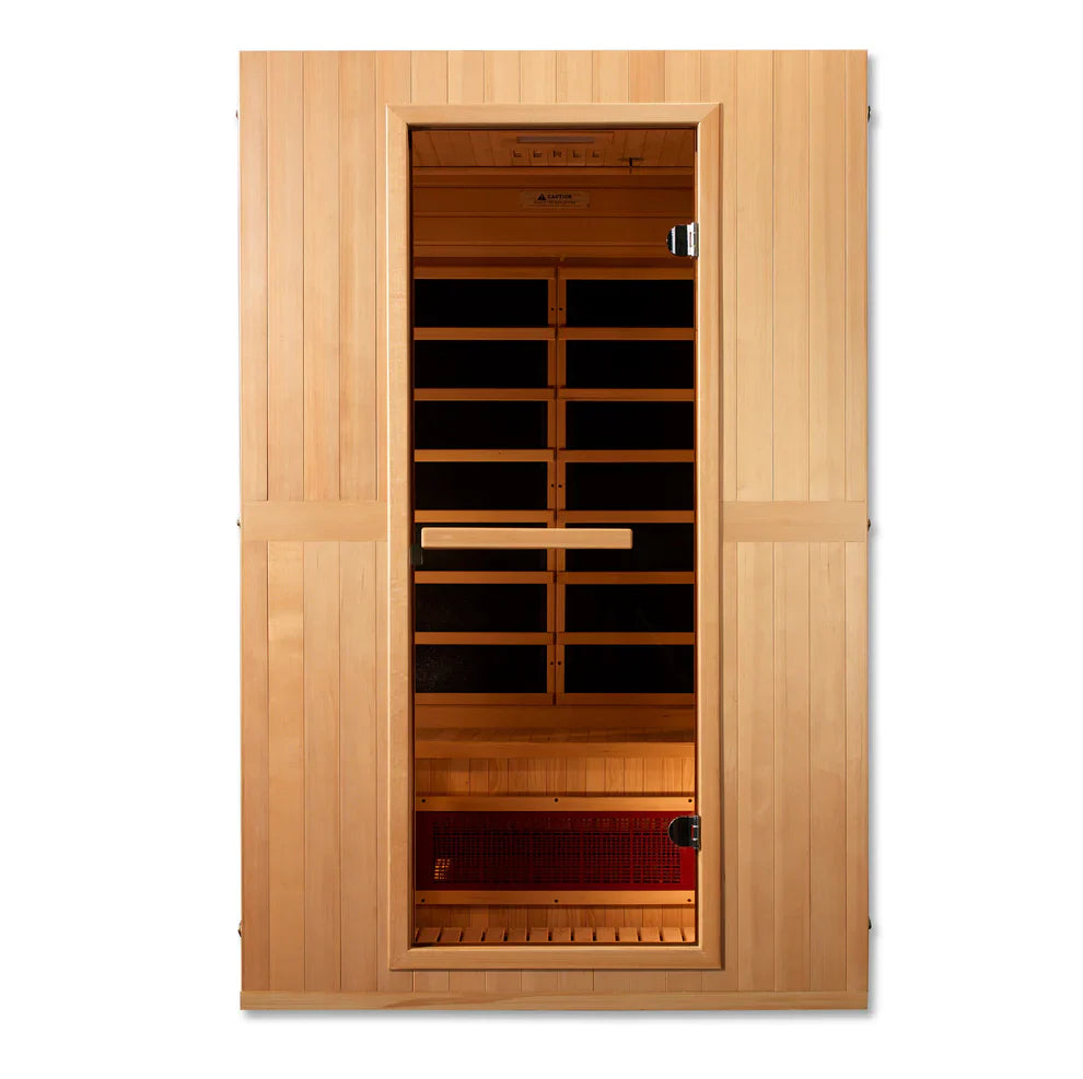 Maxxus "Serenity" Dual Tech 2 Person Low EMF FAR IR Sauna (MX-LS2-01)