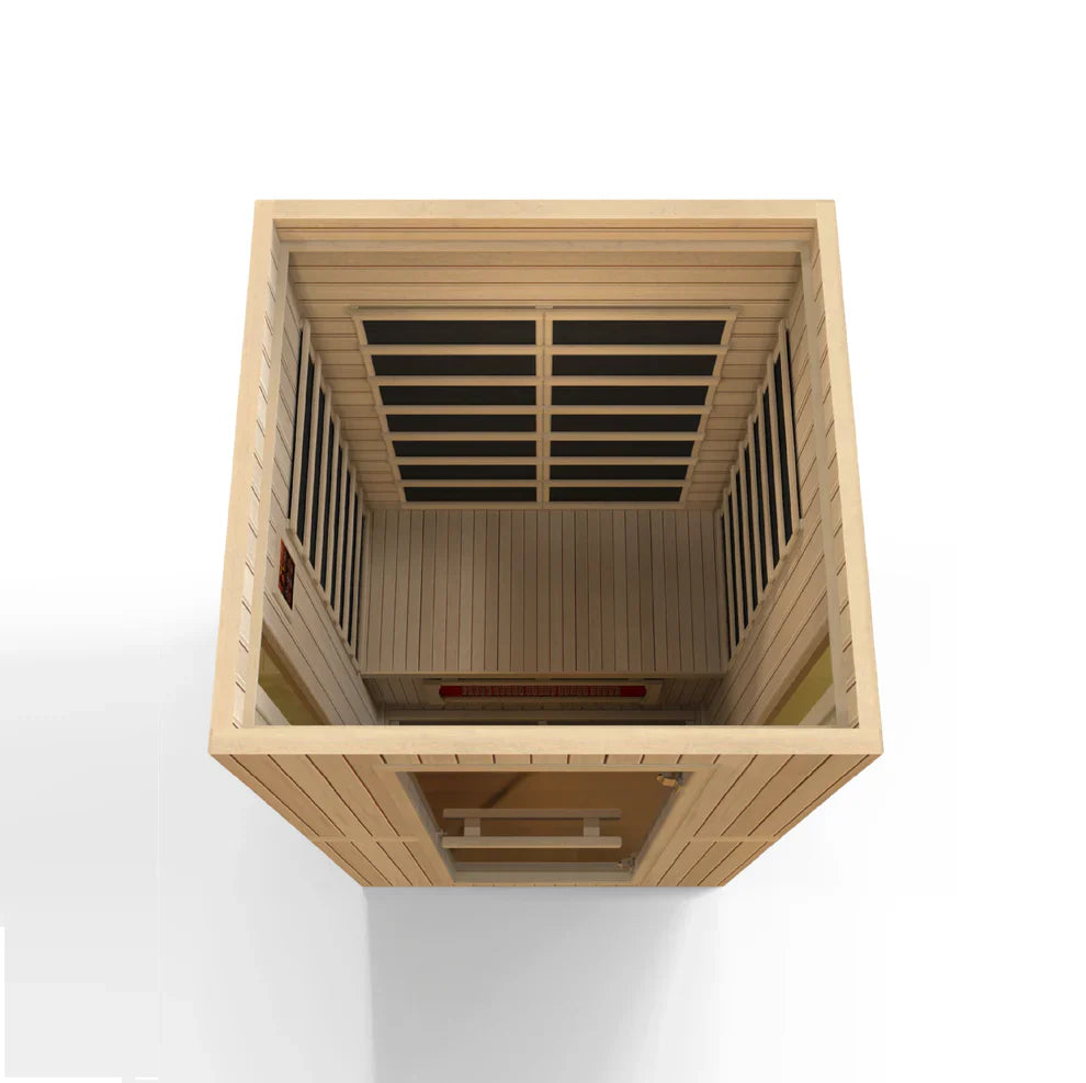 Maxxus "Serenity" Dual Tech 2 Person Low EMF FAR IR Sauna (MX-LS2-01)