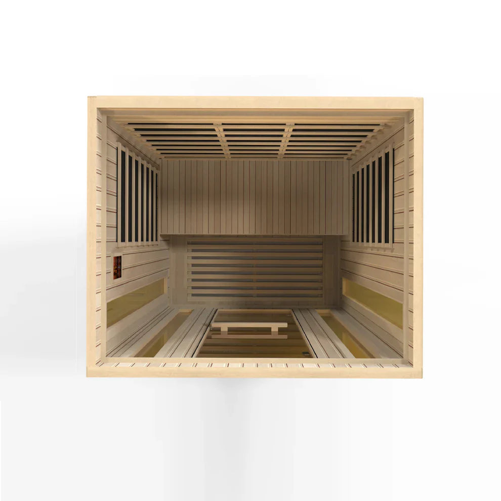 Maxxus "Trinity" Dual Tech 3 person Low EMF FAR IR Sauna (MX-LS3-01)