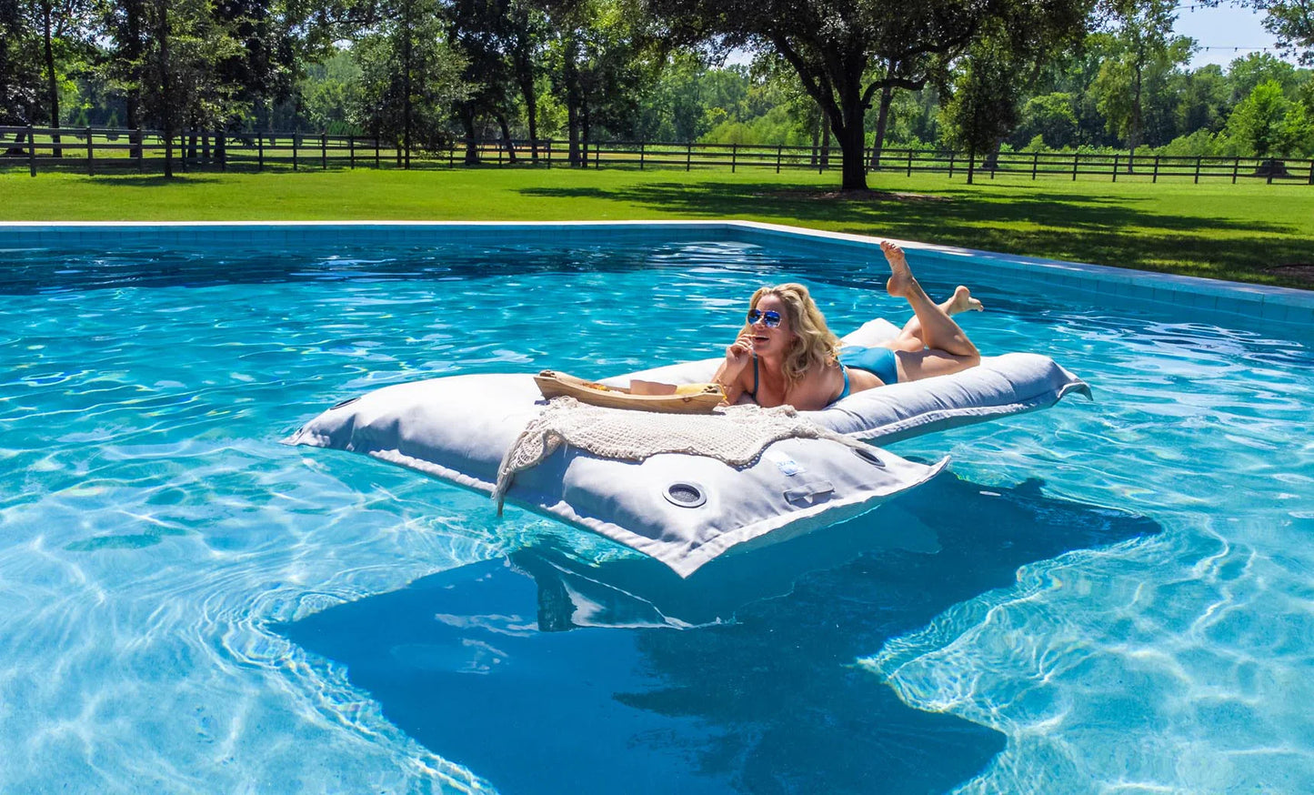 Ledge Lounger Laze Pillow Pool Float