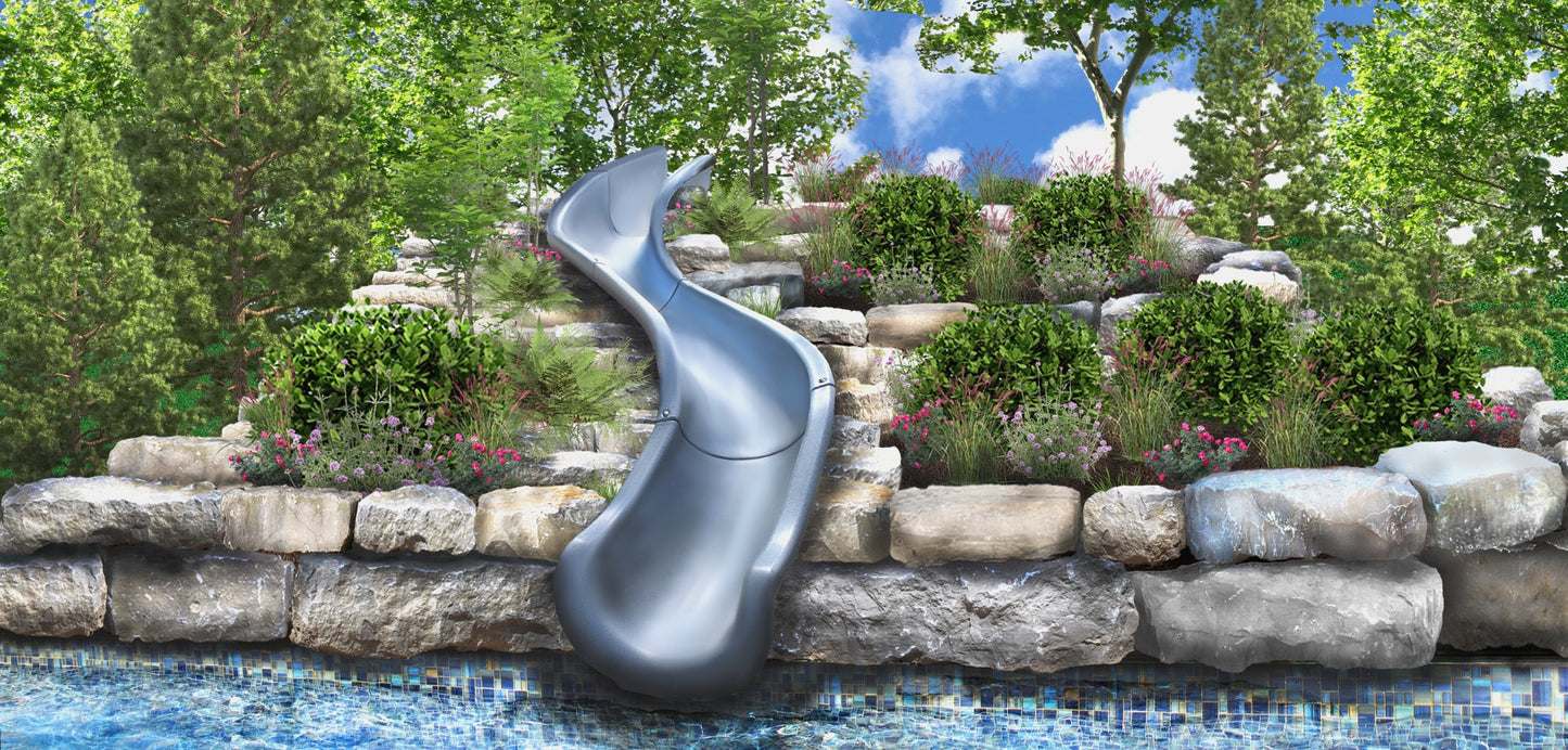 Global Pool Products SW17 Landscape Pool Slide