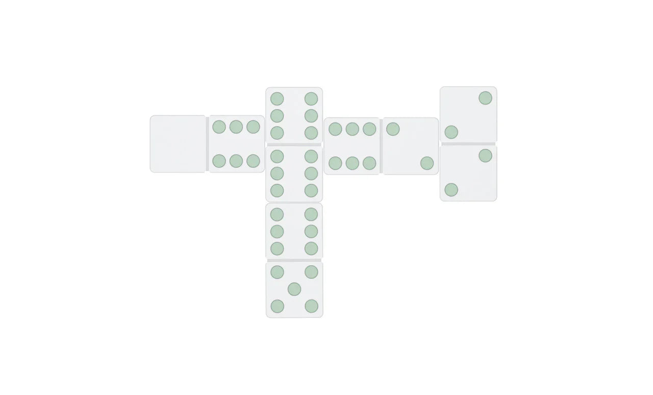 Ledge Lounger Dominoes Outdoor Game Set