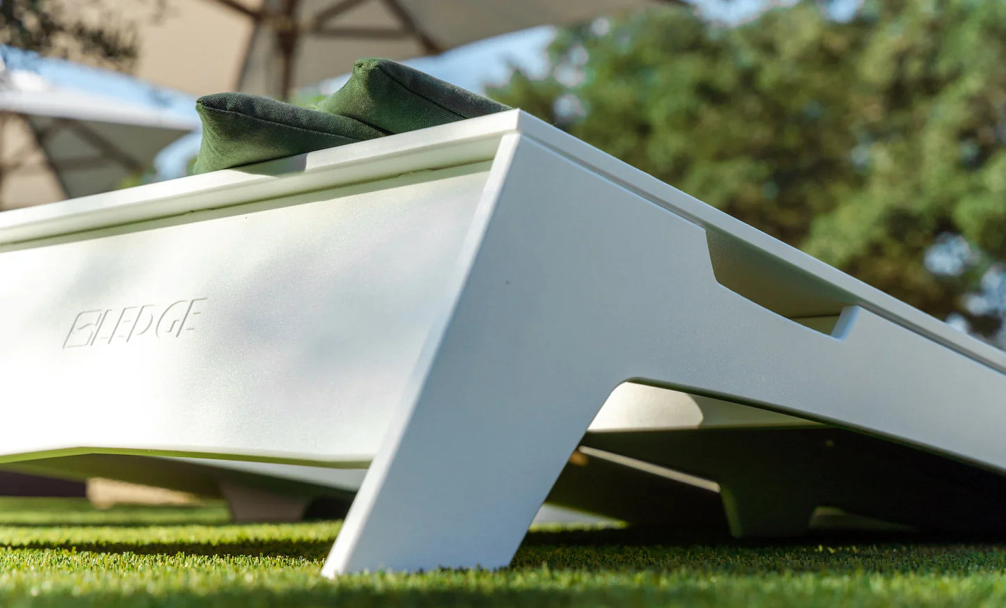 Ledge Lounger Cornhole Outdoor Game