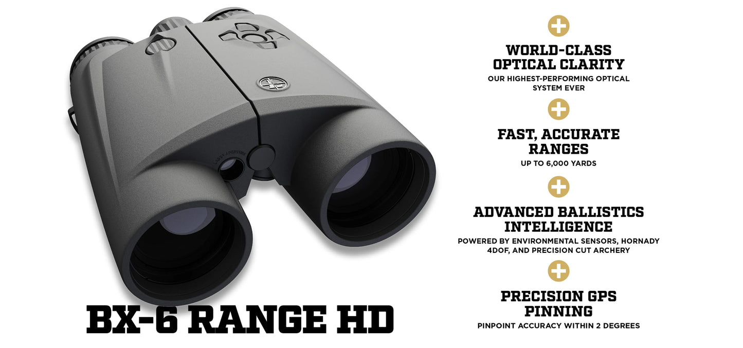 Leupold BX-6 Range HD 10x42mm Rangefinding Binocular