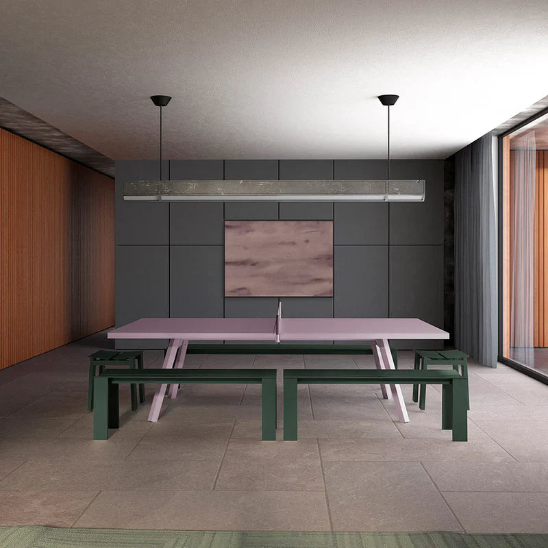 RS Barcelona Ping Pong Table - You and Me Monochrome