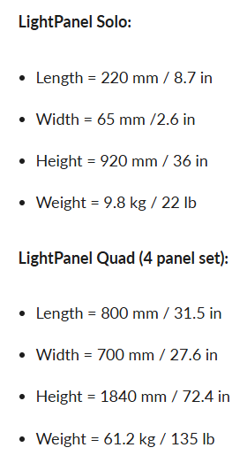 OneBase LightPanel Red Light Therapy Panel