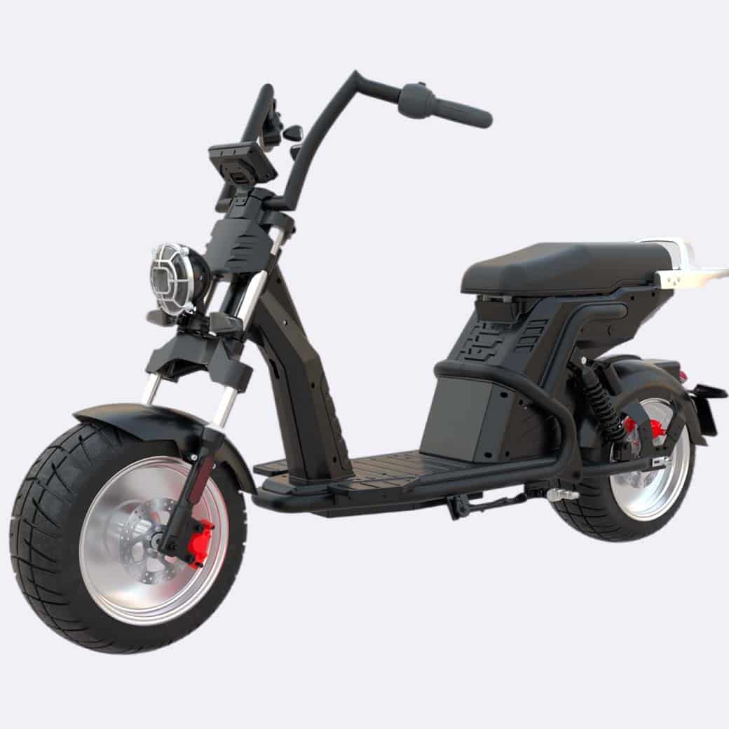 LinksEride Luxury Citycoco Scooter Fat Scooter - 4000w 80kmph