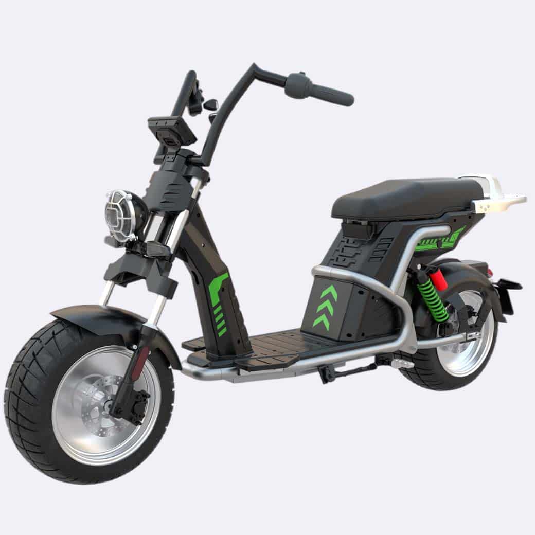 LinksEride Luxury Citycoco Scooter Fat Scooter - 4000w 80kmph