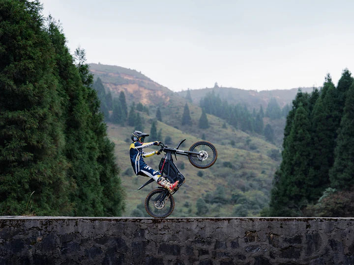 EKXBike M1 Adult Electric Motorcycle 16.8KW(Peak) Mid-Mounted Motor 72V/50AH Removable Battery, Top Speed 100KM/H Off Road Electric Mountain Bike