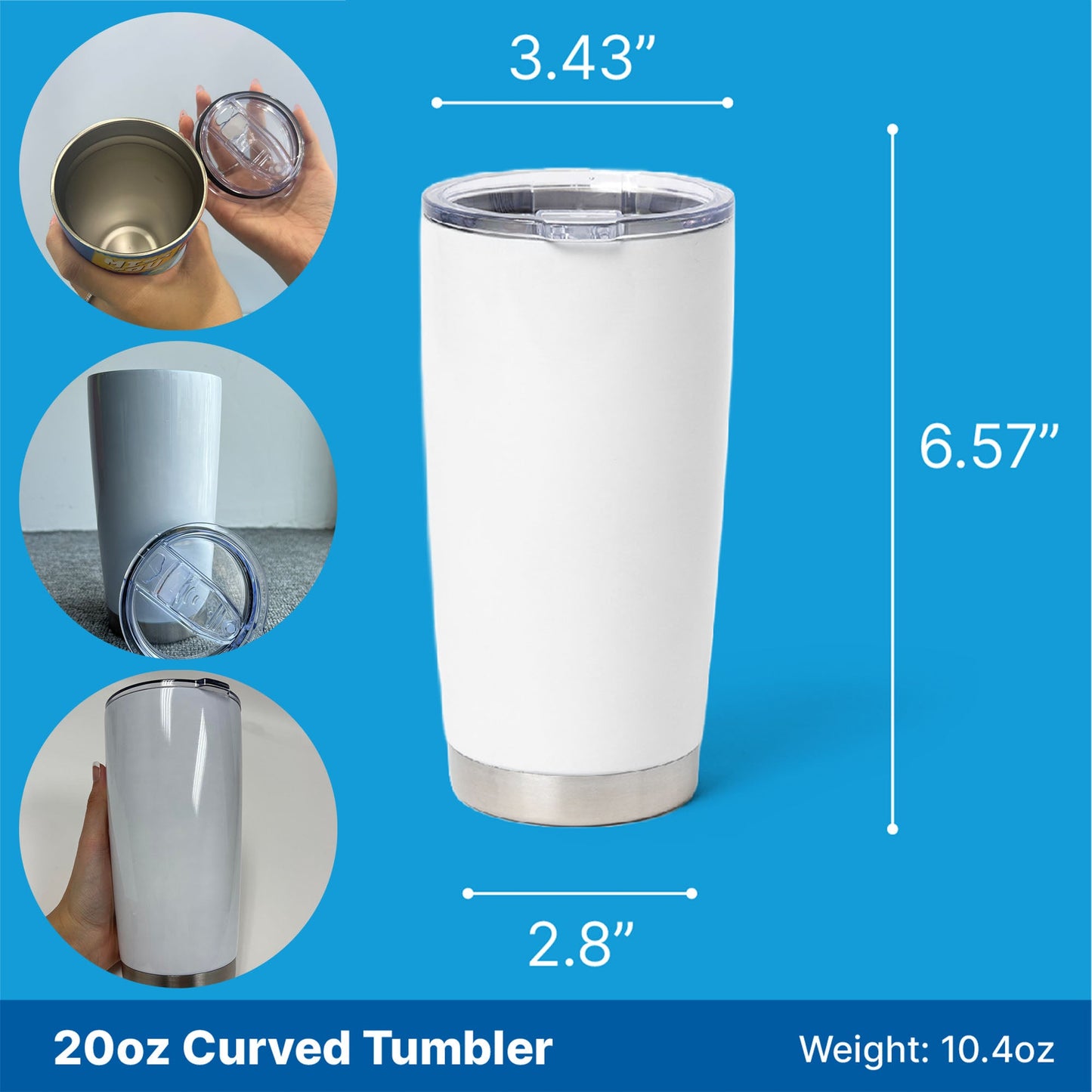 Best Mom Ever Custom Photo and Name Curved Tumbler, Personalized Tumbler 20oz, Mother's Day Gift For Mom, Gift For Wife 682081 - GOP