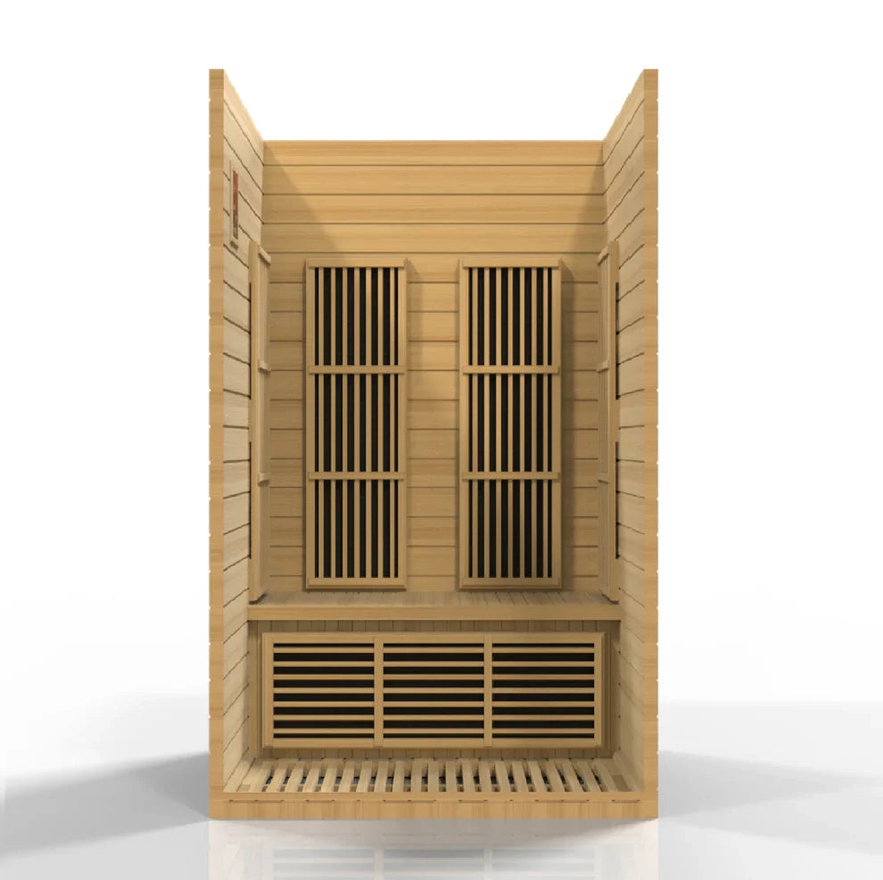 Maxxus "Seattle" 2 Person EMF FAR IR Sauna (MX-J206-01)