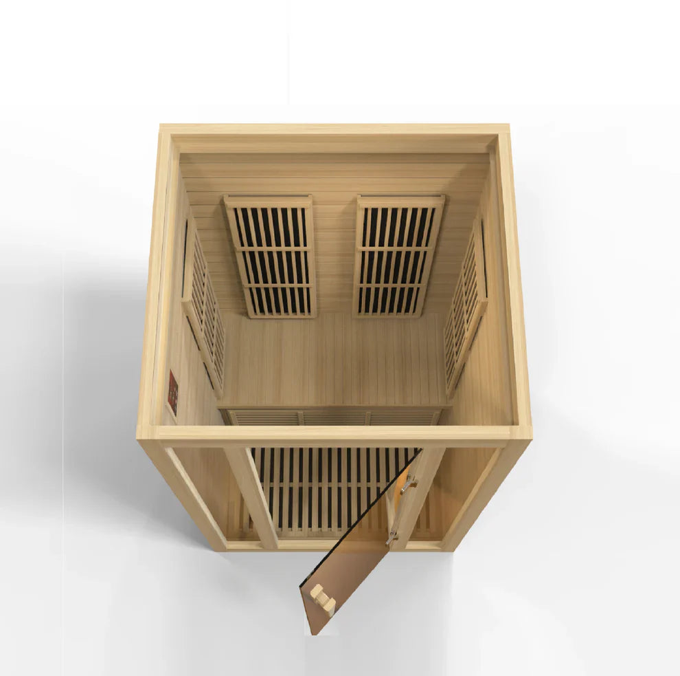 Maxxus "Seattle" 2 Person EMF FAR IR Sauna (MX-J206-01)