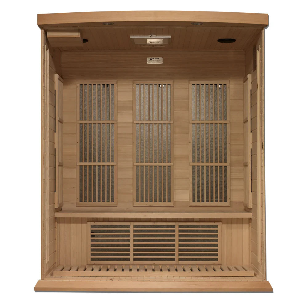 Maxxus "Montilemar" 3 Person Near Zero EMF FAR IR Sauna