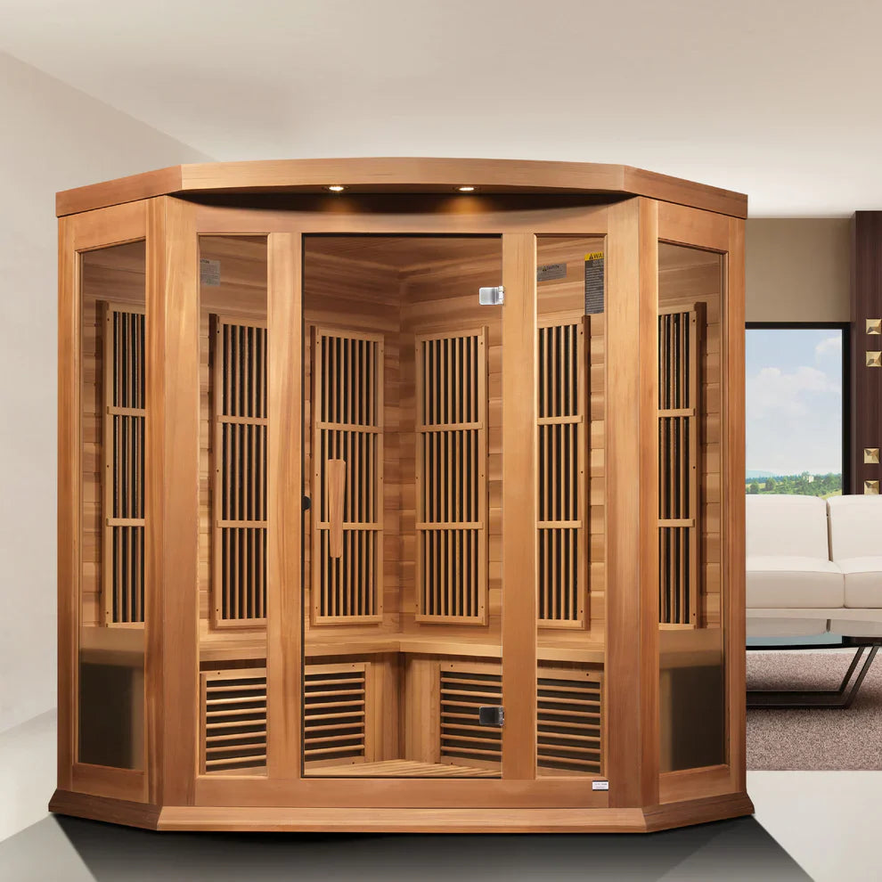 Maxxus 3 Person Low EMF FAR IR Sauna