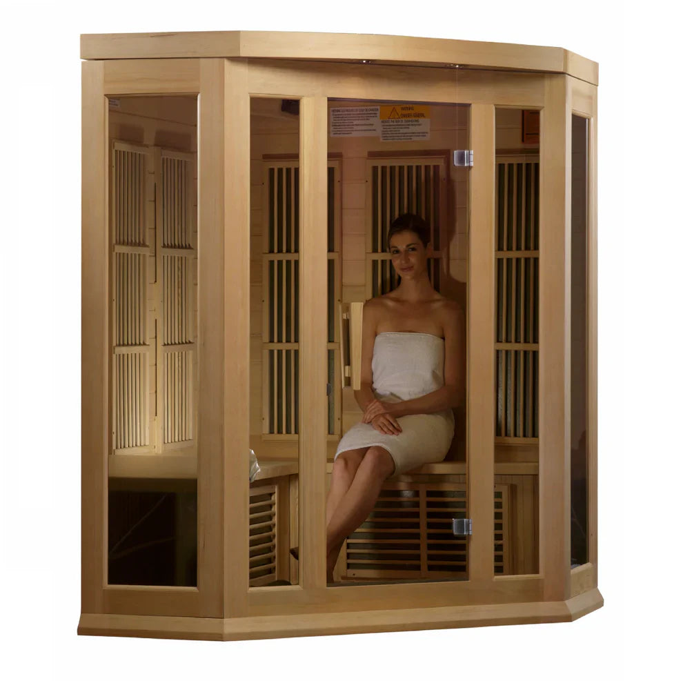 Maxxus 3 Person Low EMF FAR IR Sauna