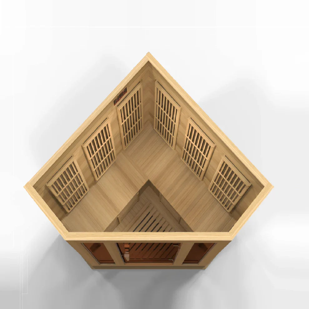 Maxxus 3 Person Low EMF FAR IR Sauna