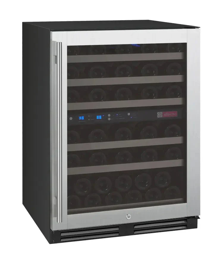 Allavino FlexCount Series 56 Bottle Dual Zone Undercounter Wine Refrigerator