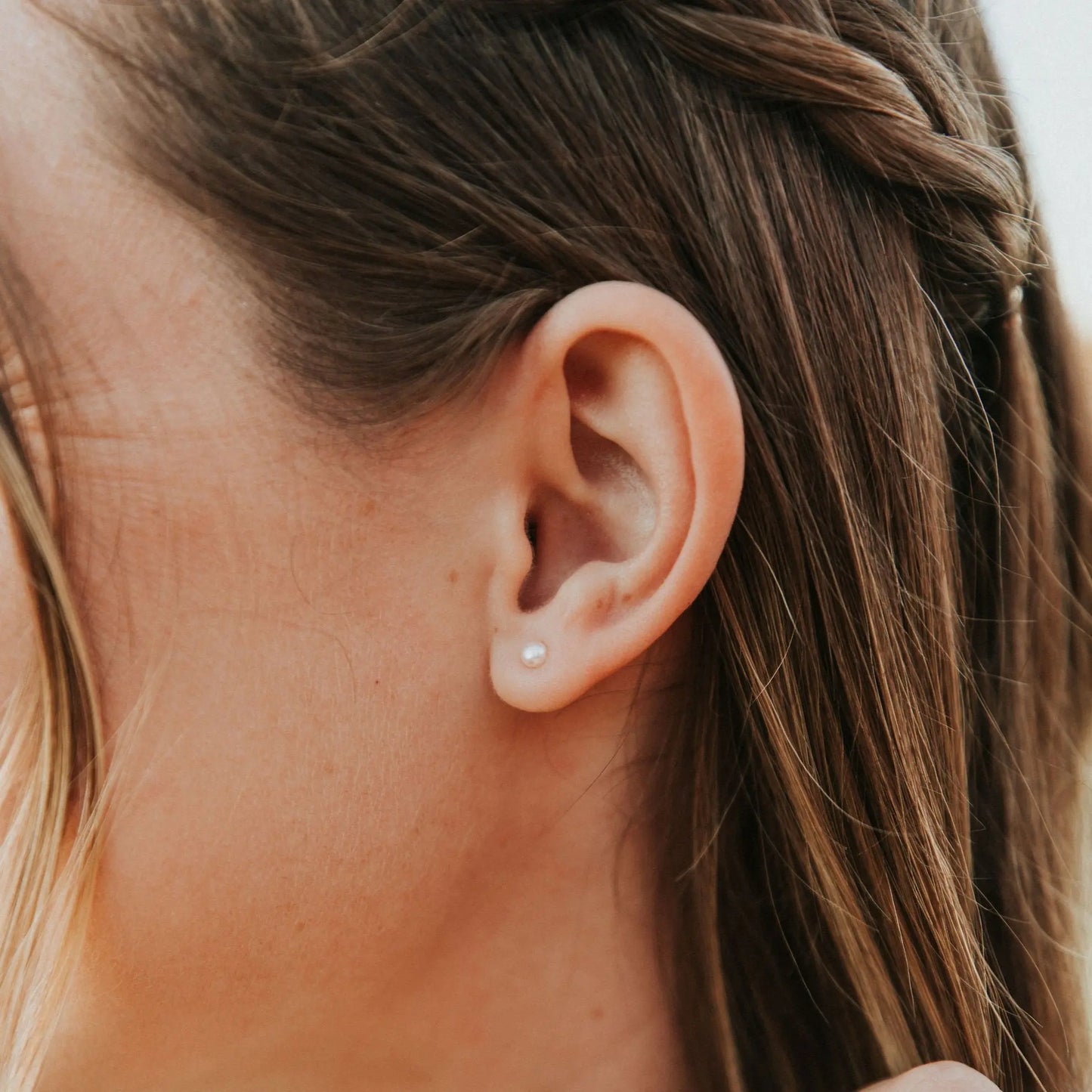 Sailor Pearl Studs