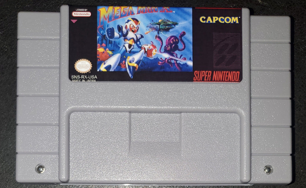 Mega Man X SNES Video Game Cartridge Super Nintendo – Erratic Behavior
