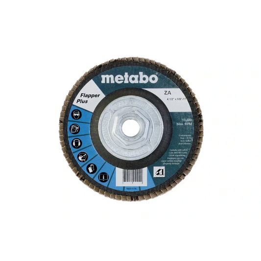 Metabo 629409000 4 1/2" FLAPPER PLUS 40 5/8-11 T29 FIBERGLASS