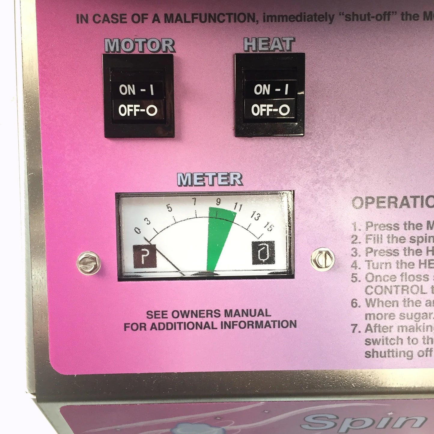 Spin Magic 5 Cotton Candy Machine by Paragon Concessions