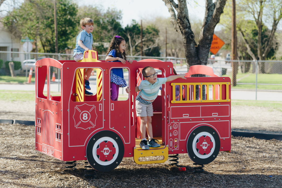 Grounds For Play Metro Fire Truck Playground Equipment (46514) for Children Ages 2-5