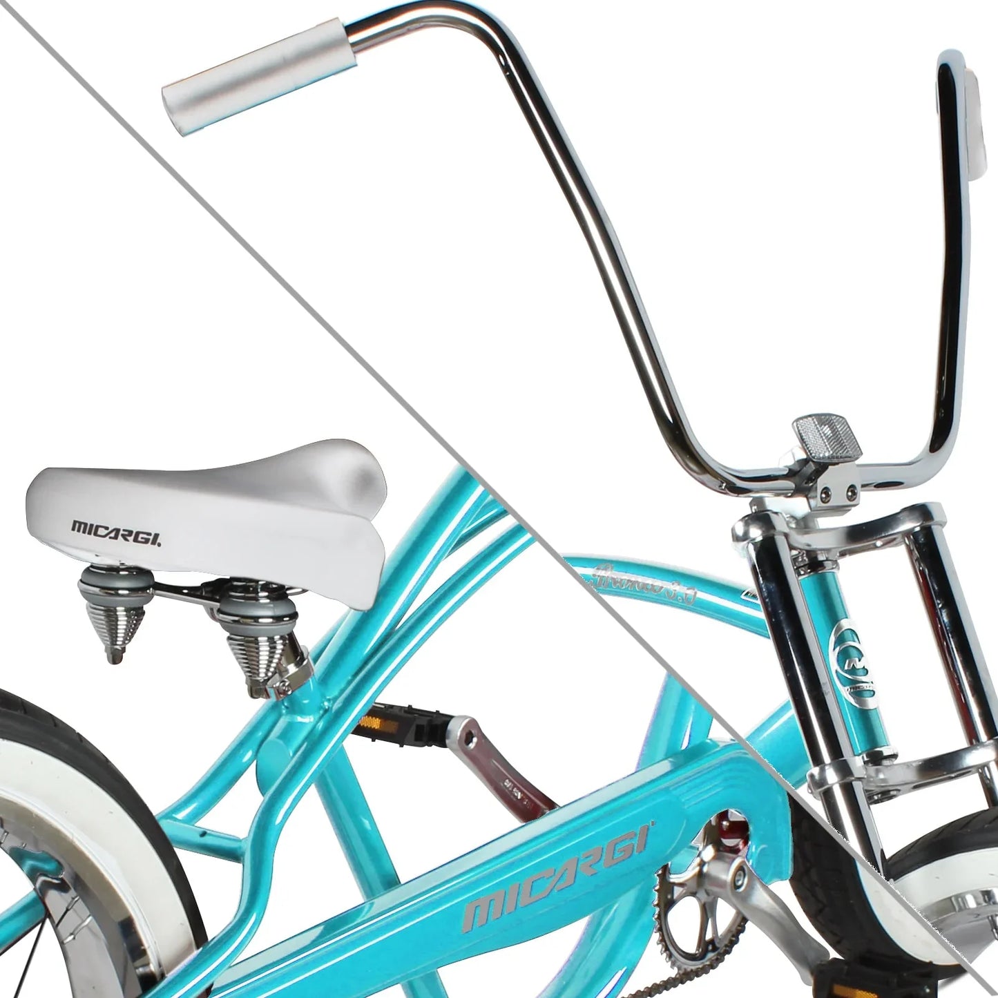 Micargi Bronco 3.0 29'' Stretch Beach Cruiser Bike