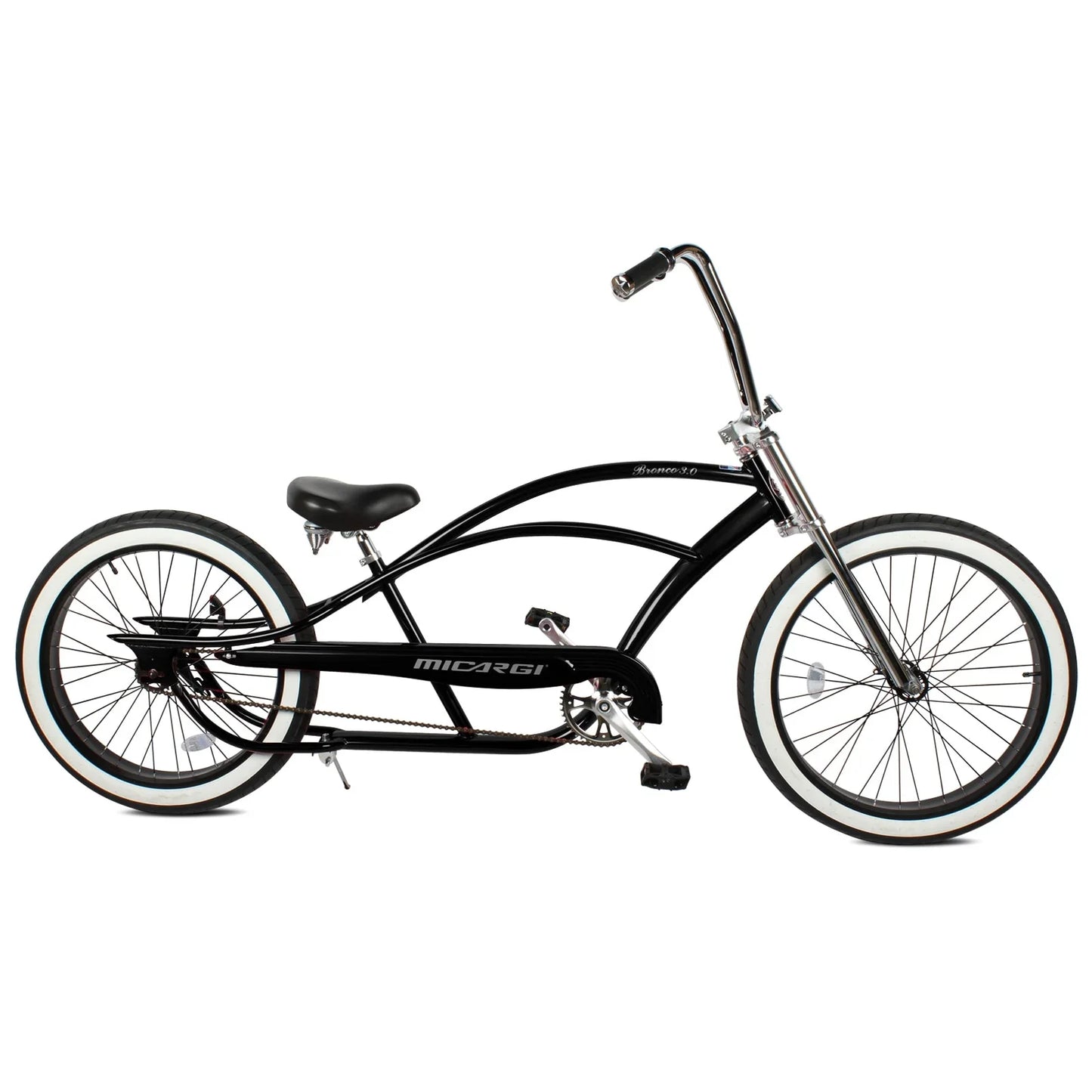 Micargi 26" Bronco 3.0 Single Speed Cruiser Beach Bike