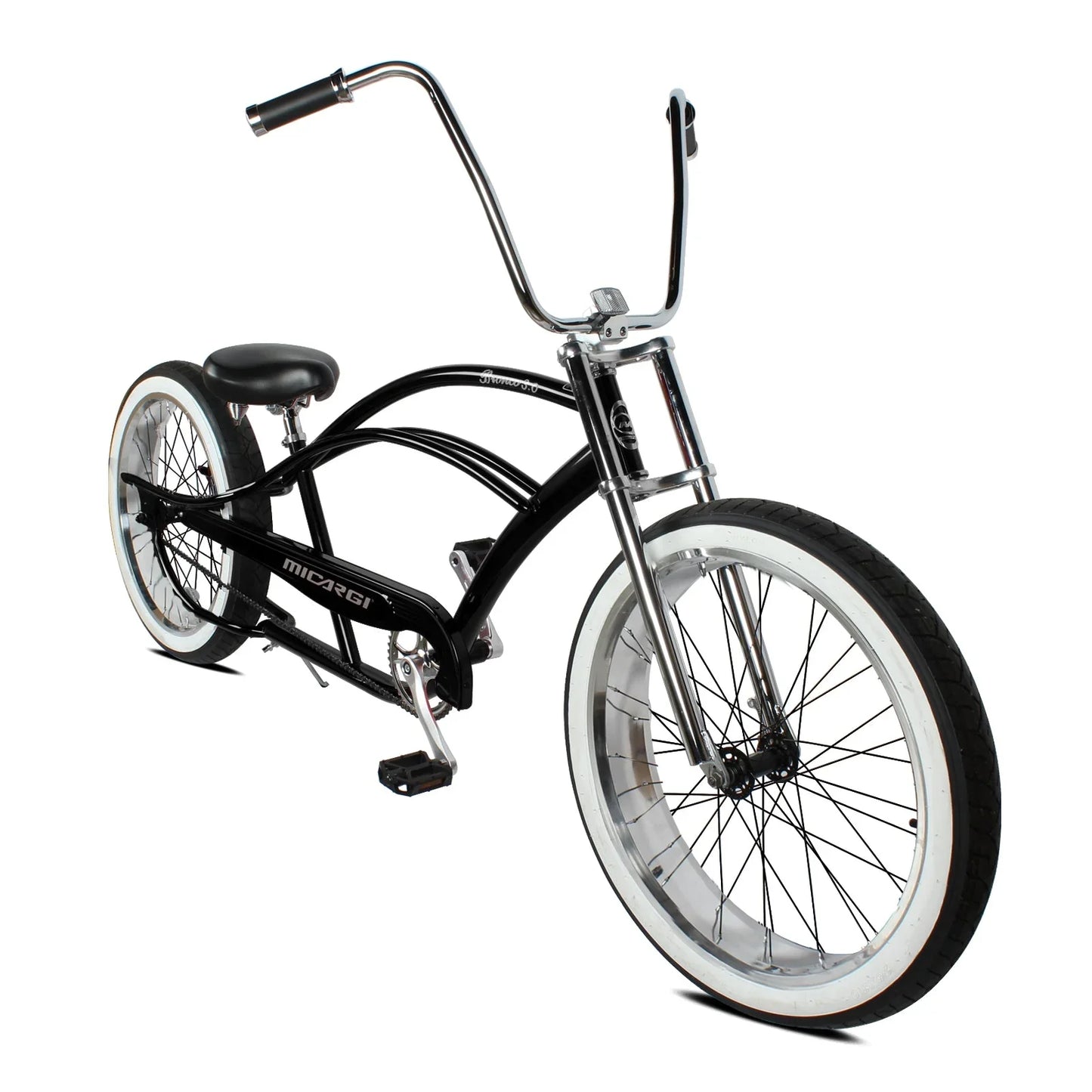 Micargi 26" Bronco 3.0 Single Speed Cruiser Beach Bike