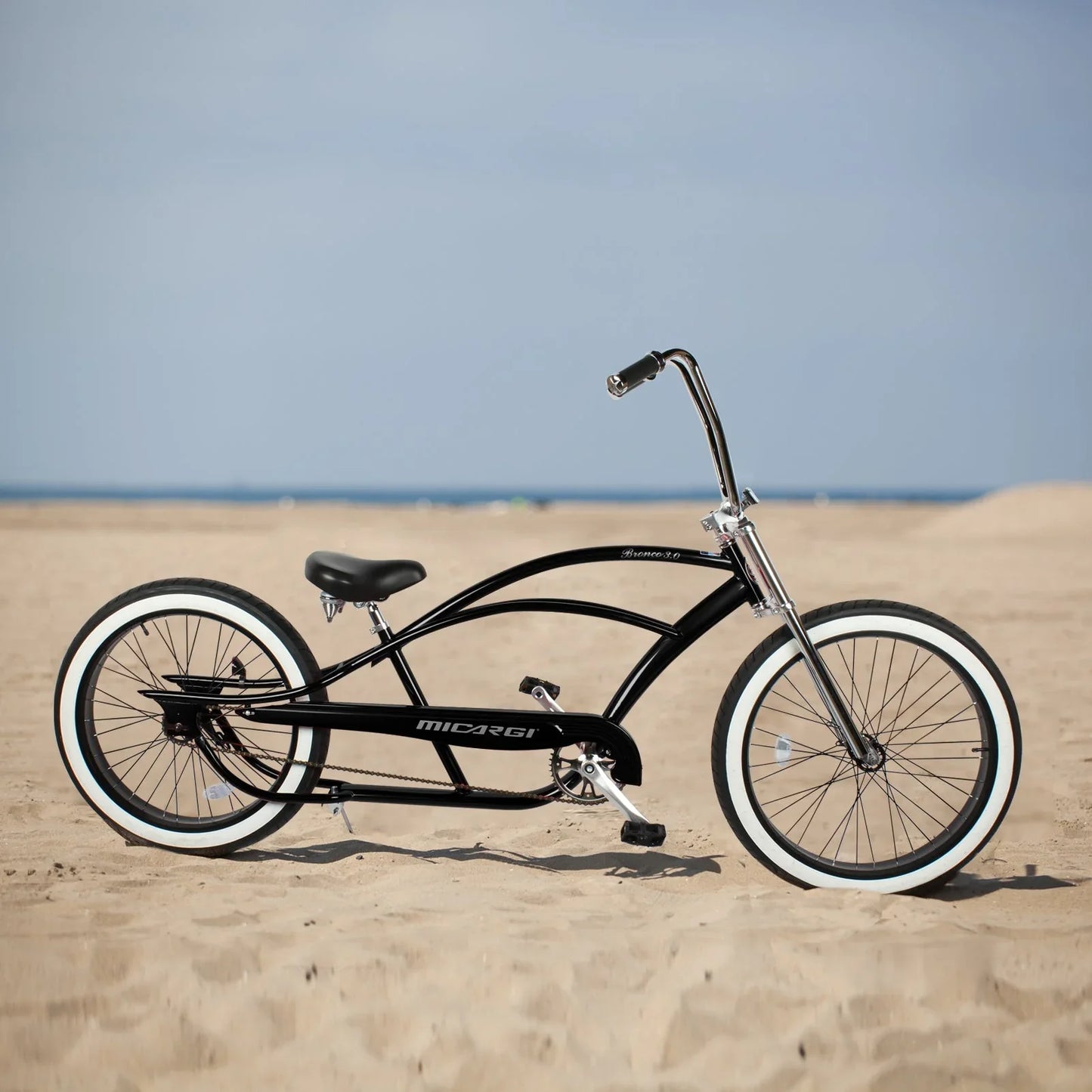 Micargi 26" Bronco 3.0 Single Speed Cruiser Beach Bike