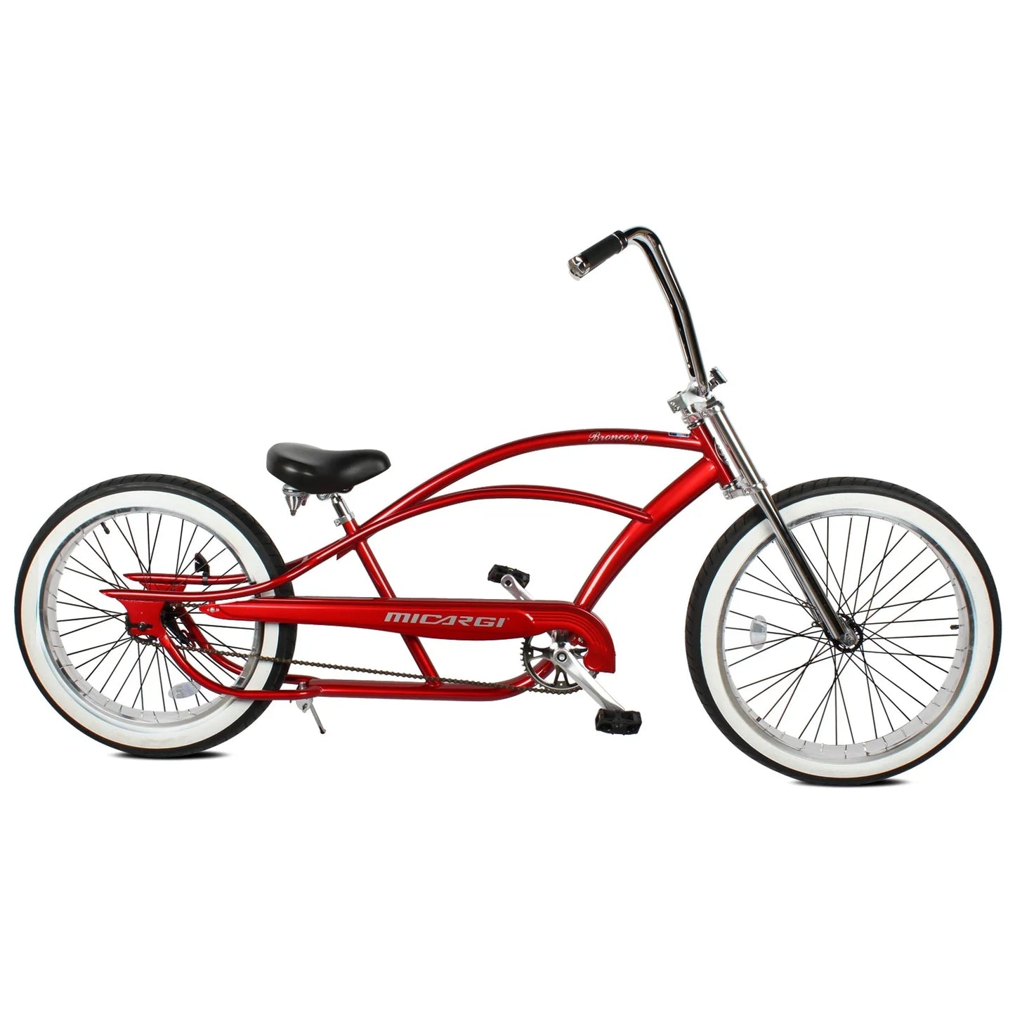 Micargi 26" Bronco 3.0 Single Speed Cruiser Beach Bike