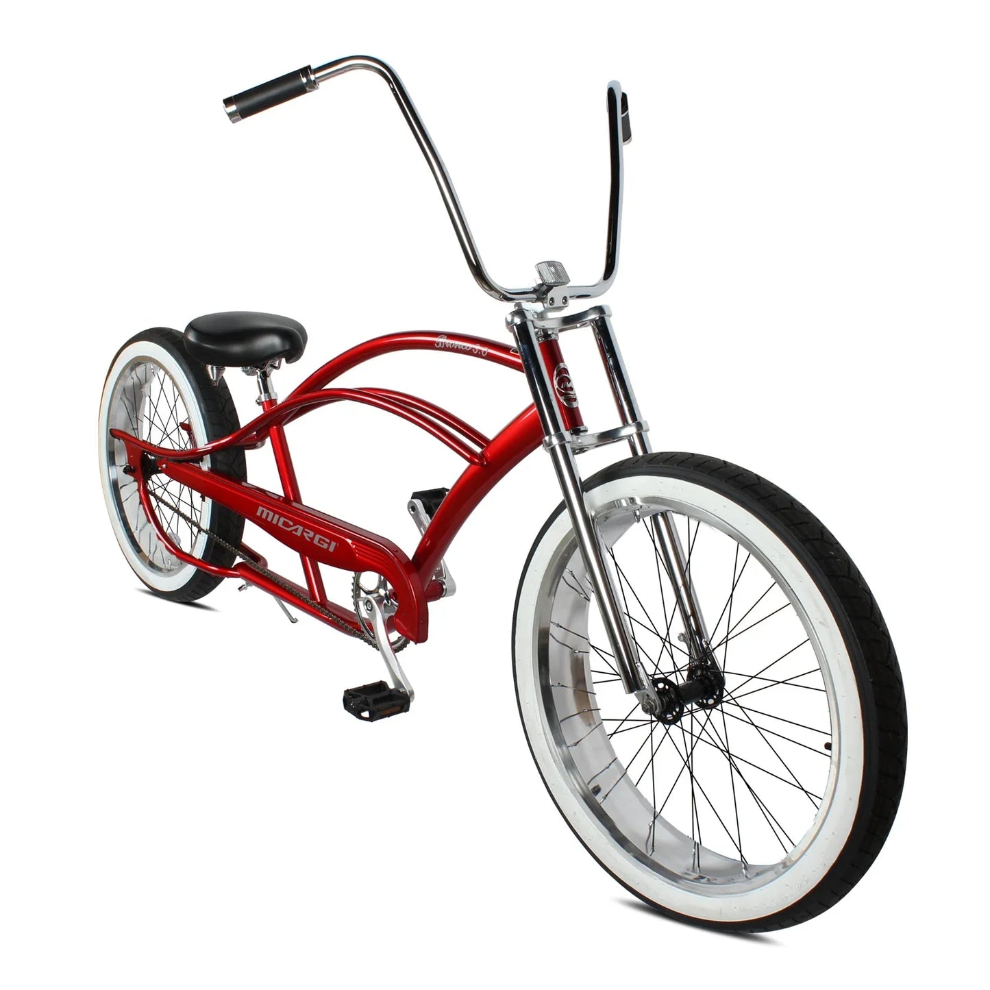 Micargi 26" Bronco 3.0 Single Speed Cruiser Beach Bike