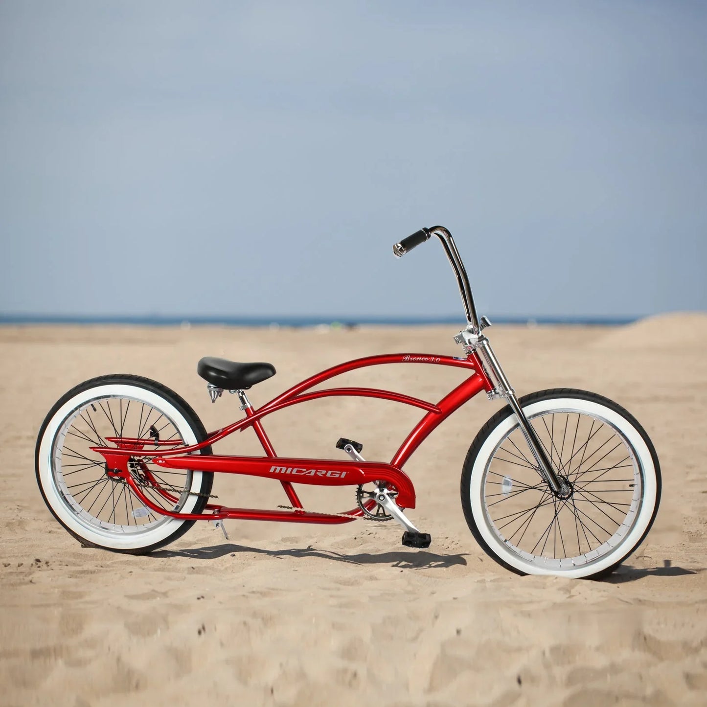 Micargi 26" Bronco 3.0 Single Speed Cruiser Beach Bike