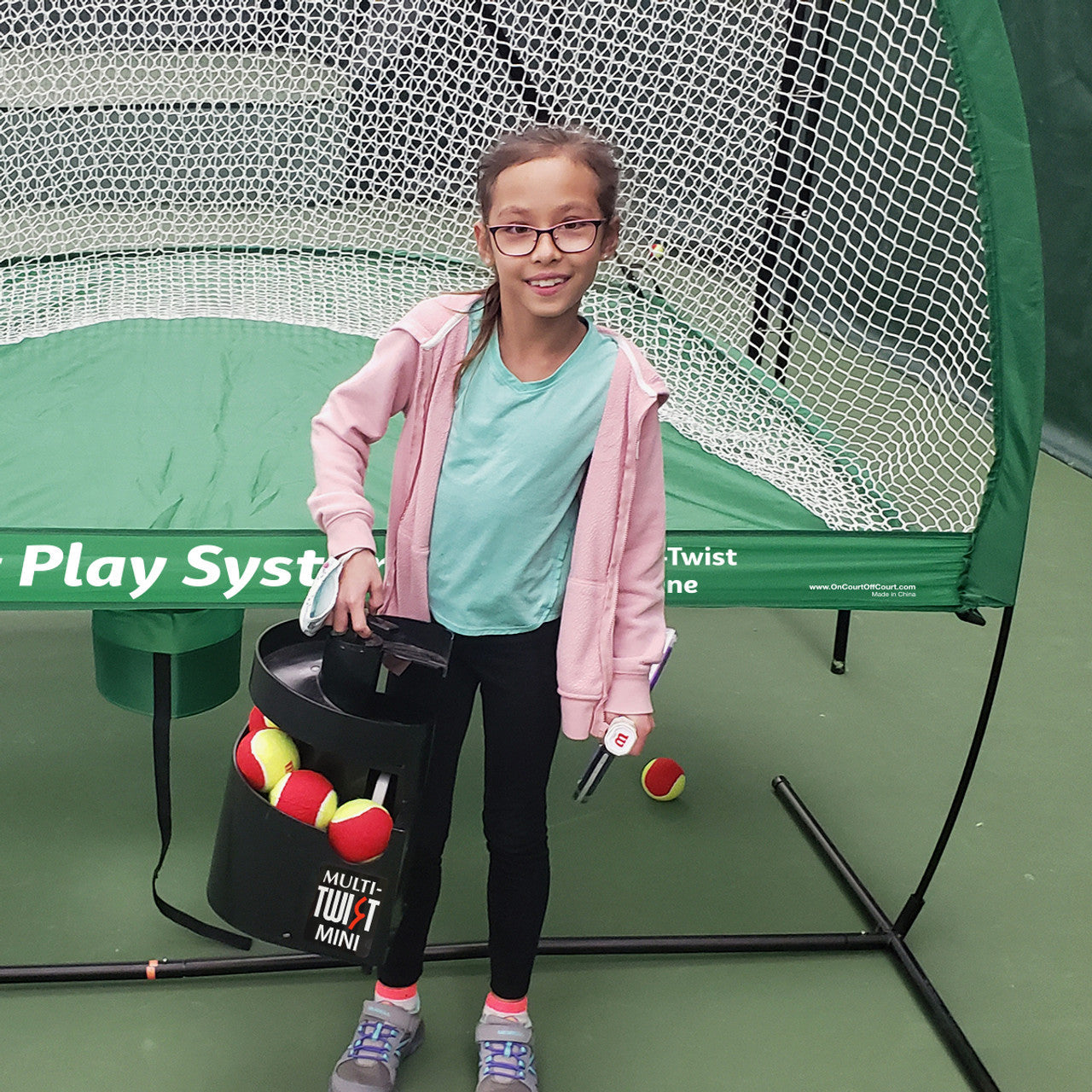 Infinity Play System with the Multi-Twist Mini Ball Machine