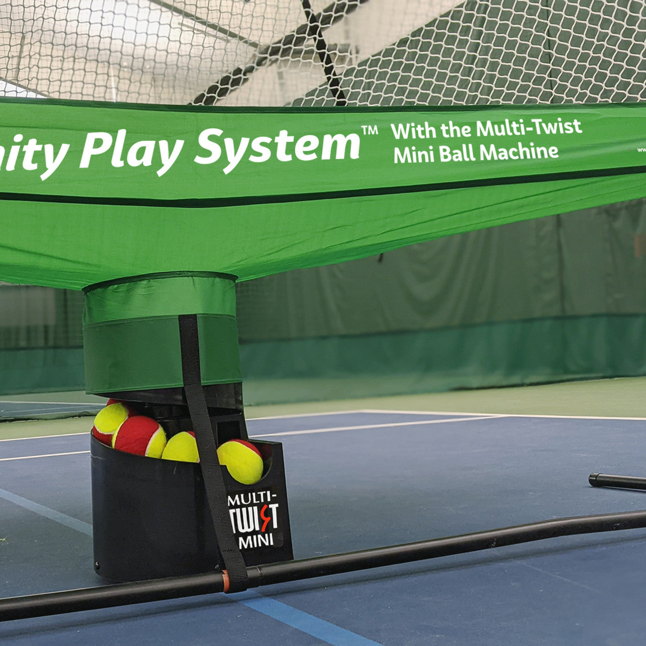 Infinity Play System with the Multi-Twist Mini Ball Machine