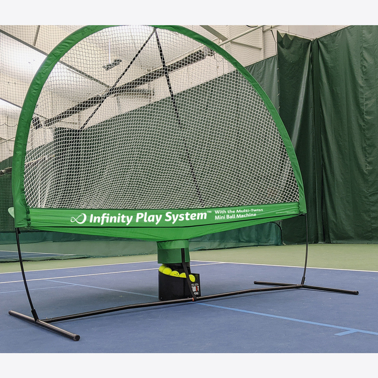 Infinity Play System with the Multi-Twist Mini Ball Machine