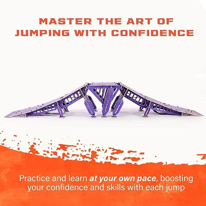 Ninja MTB Mono Table Top Jump Ramp - 2 Approach Ramps + Boost
