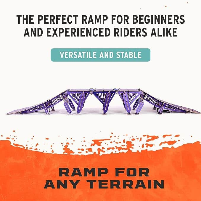 Ninja MTB Triple Table Jump Ramp Bundle - 2 Approach Ramps + 3 Boosts