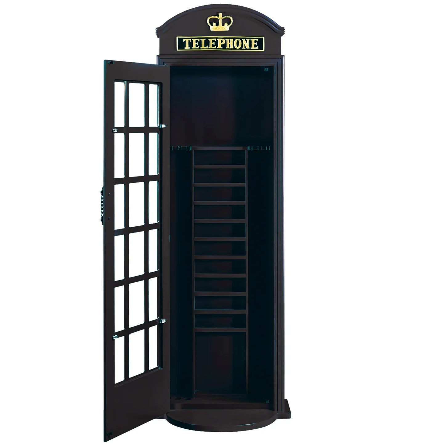 RAM Gameroom OLD ENGLISH Telephone Booth Cue Holder