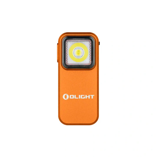 OLIGHT OCLIPOG Oclip Clip Light with White and Red Light - Orange