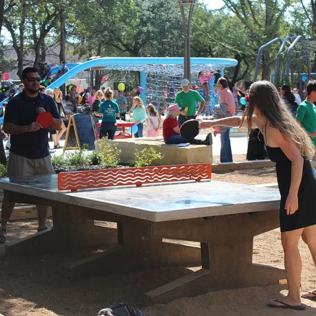 Stone Age Uptown Outdoor Concrete Ping Pong Table