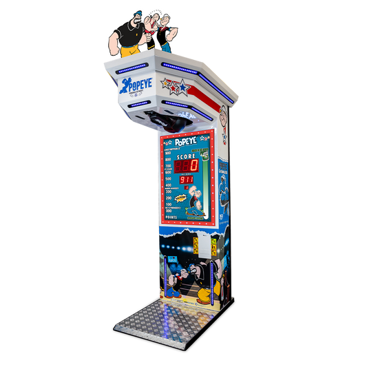 Popeye Boxer Punching Game Machine by Benchmark Games