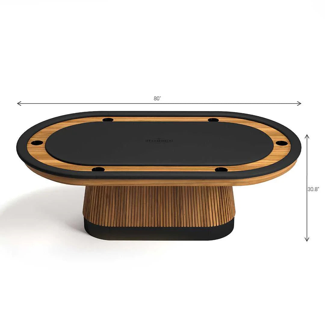 RAM Gameroom Prohibition Texas Hold'em Poker Table