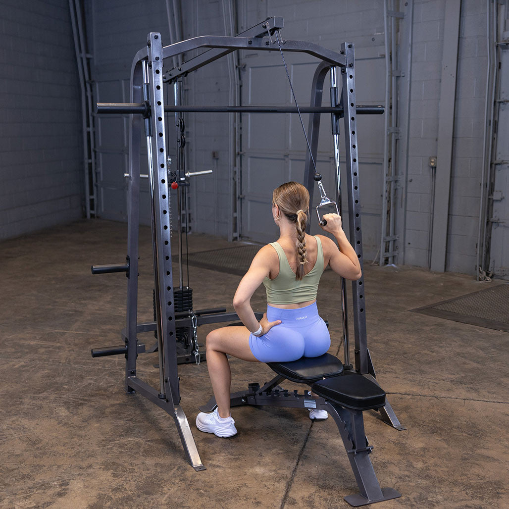 Body-Solid Powerline PSM200P4 Smith Machine Package